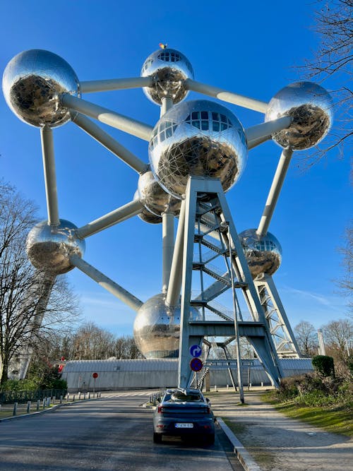 Exterior of the Atomium Museum