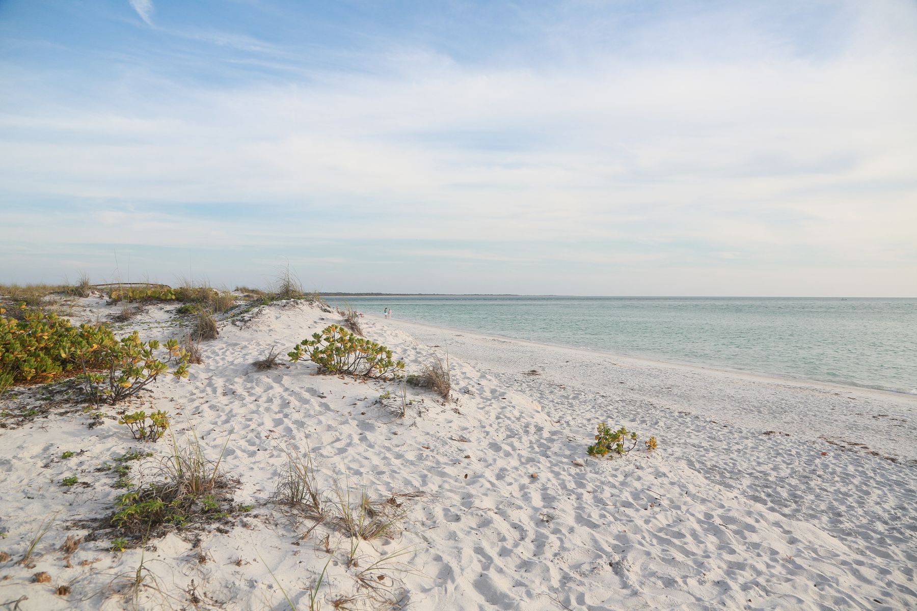White sand Florida Gulf Coast beach