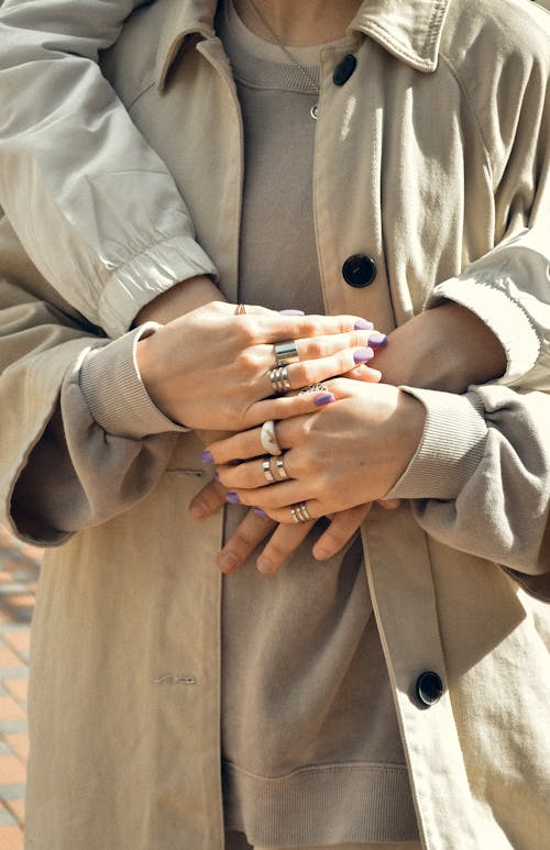 Photograph of a Couple's Hands