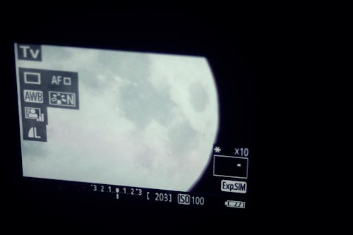 天空, 數位相機, 月亮 的 免費圖庫相片