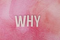 Pink and White Love Print Textile