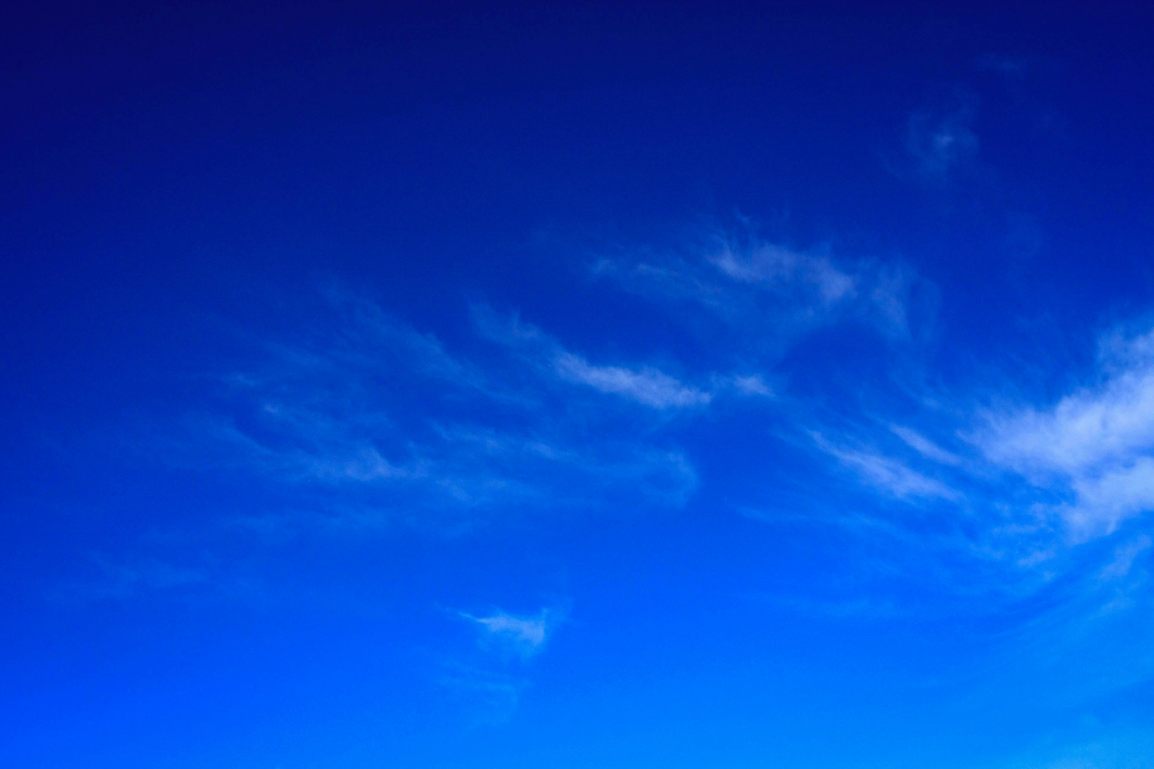 Free stock photo of blue sky, clear sky, sky blue