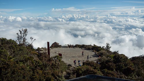 Foto profissional grátis de acima das nuvens, nuvens