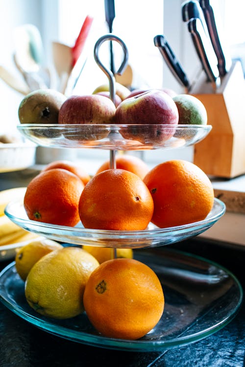 Photograph of Oranges and Apples