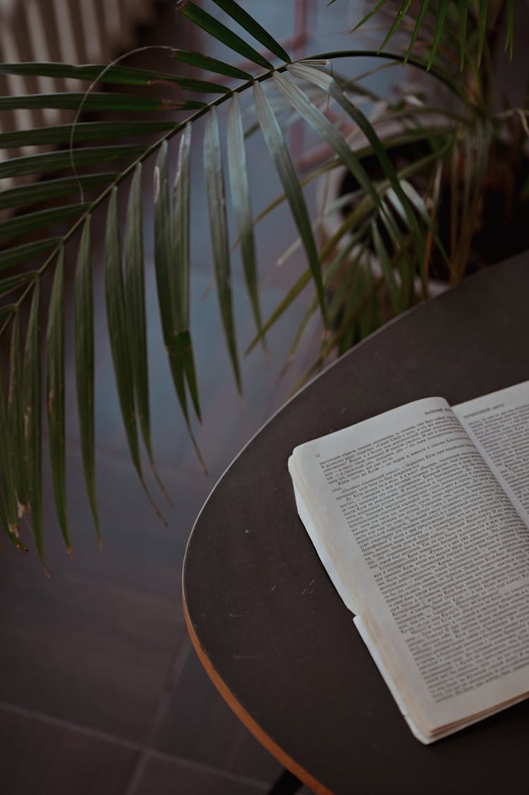 A Book On The Table