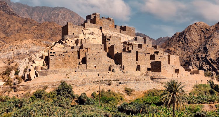 Berber Castle In Mountains