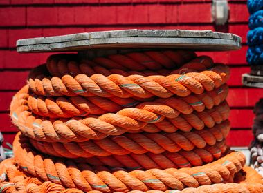 White PP Rope — Industrial polypropylene rope