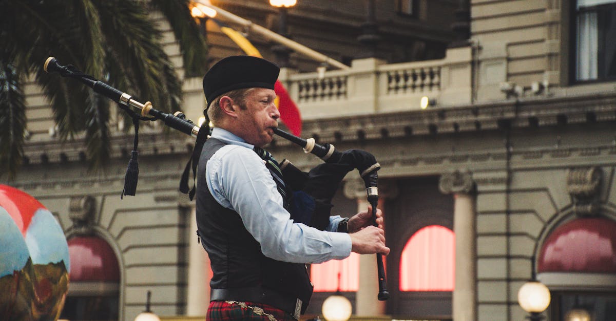 Man Playing Wind Instrument · Free Stock Photo