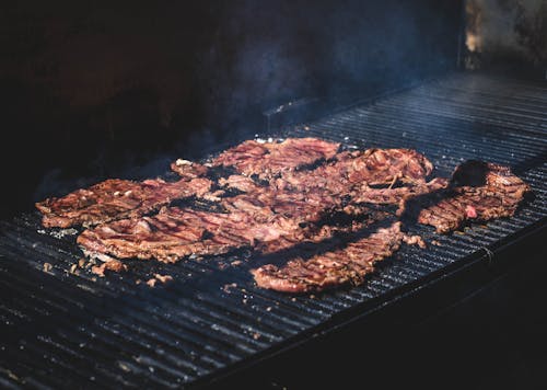 Free Close-up of Grilling Steak Stock Photo