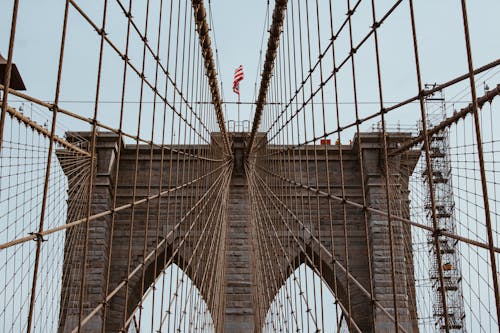 Free Photo of Brooklyn Bridge Stock Photo