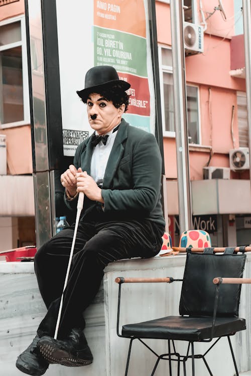 Immagine gratuita di attore, charlie chaplin, costume