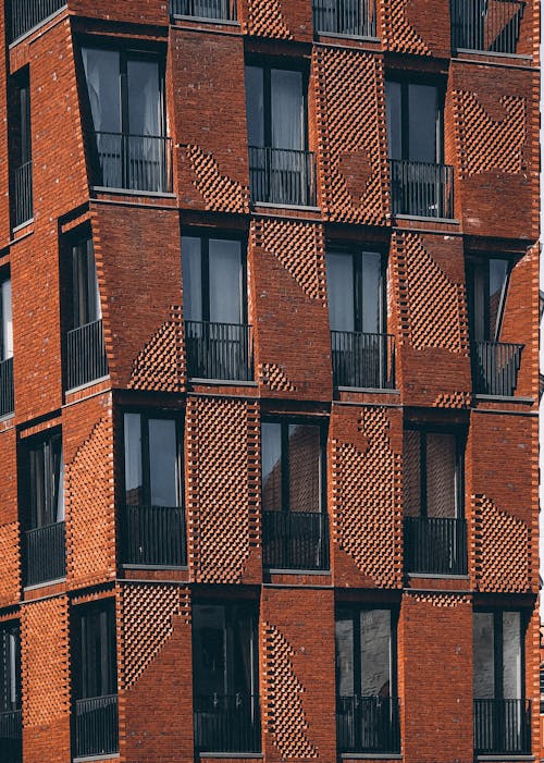 Free Close-up of a Modern Apartment Building Stock Photo