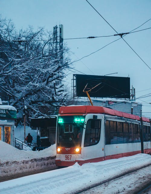 Kostnadsfri bild av gata, kall, kollektivtrafik