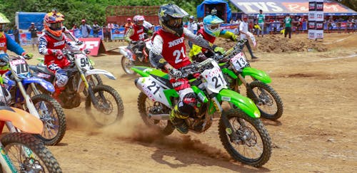 Photos gratuites de dirt bike, inde, motocross