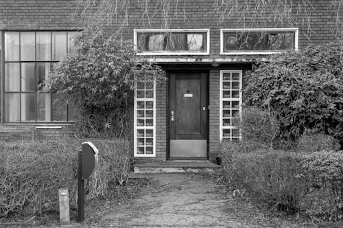 bezplatná Základová fotografie zdarma na téma bw, dánsko, dům Základová fotografie