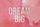 dream big