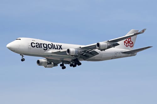 Cargolux Airplane in Flight