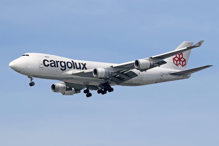 Cargolux Airplane In Flight