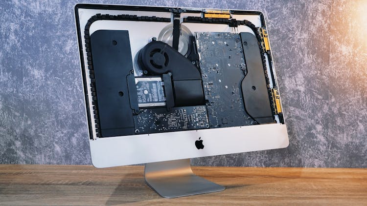 Internal Parts Of An IMac Monitor