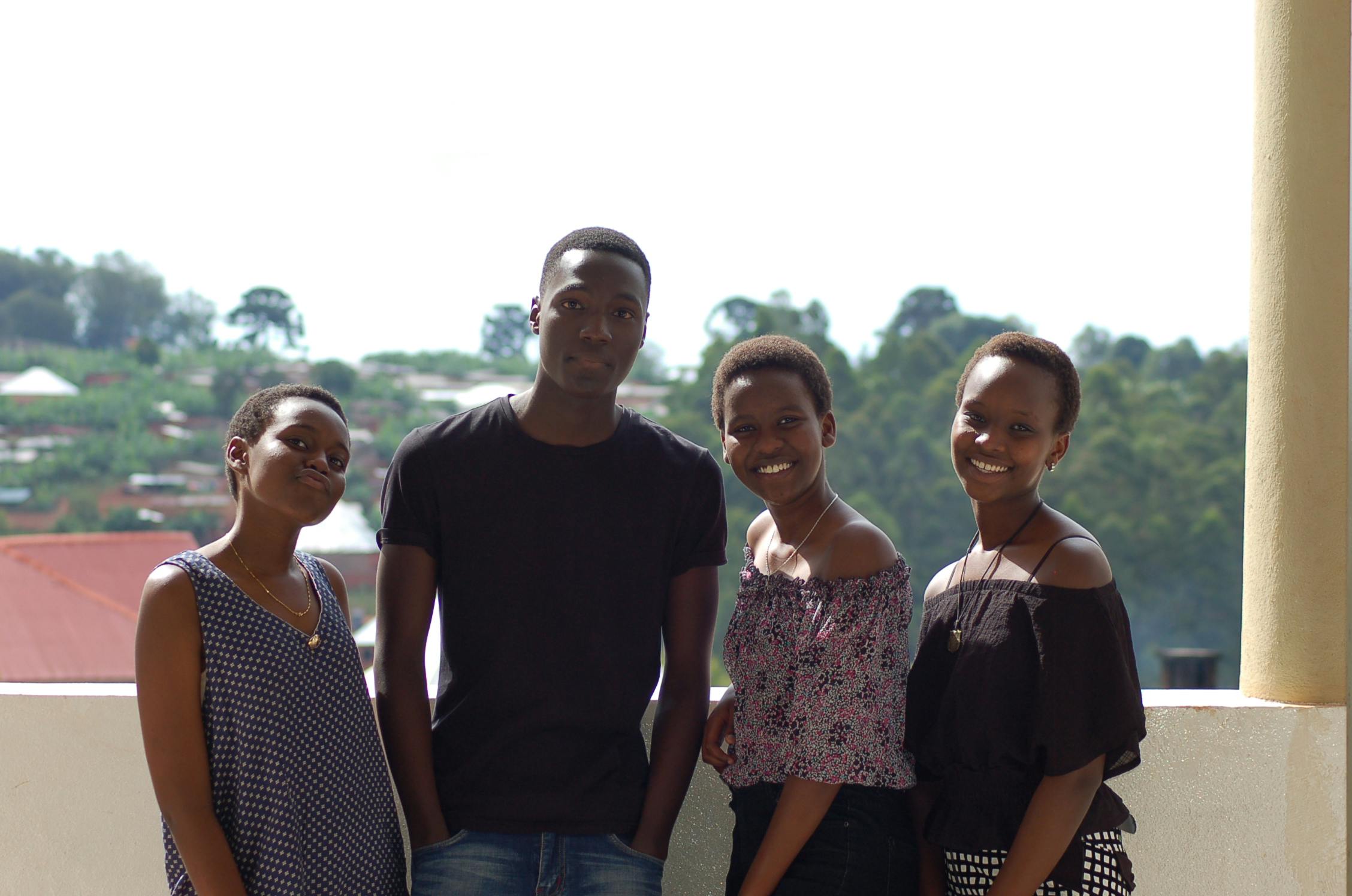 Modern Brand Logo on a Mockup Website