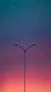 Black and White Street Light