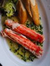 Seafood Dish with Crab Sticks