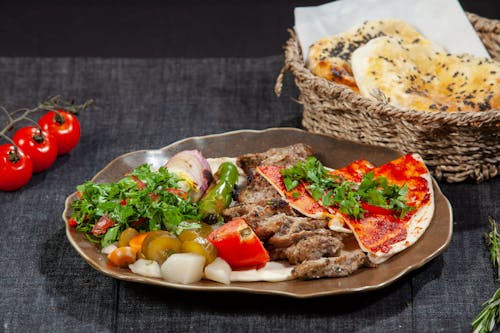 Close-Up Shot of a Delicious Dish on a Plate