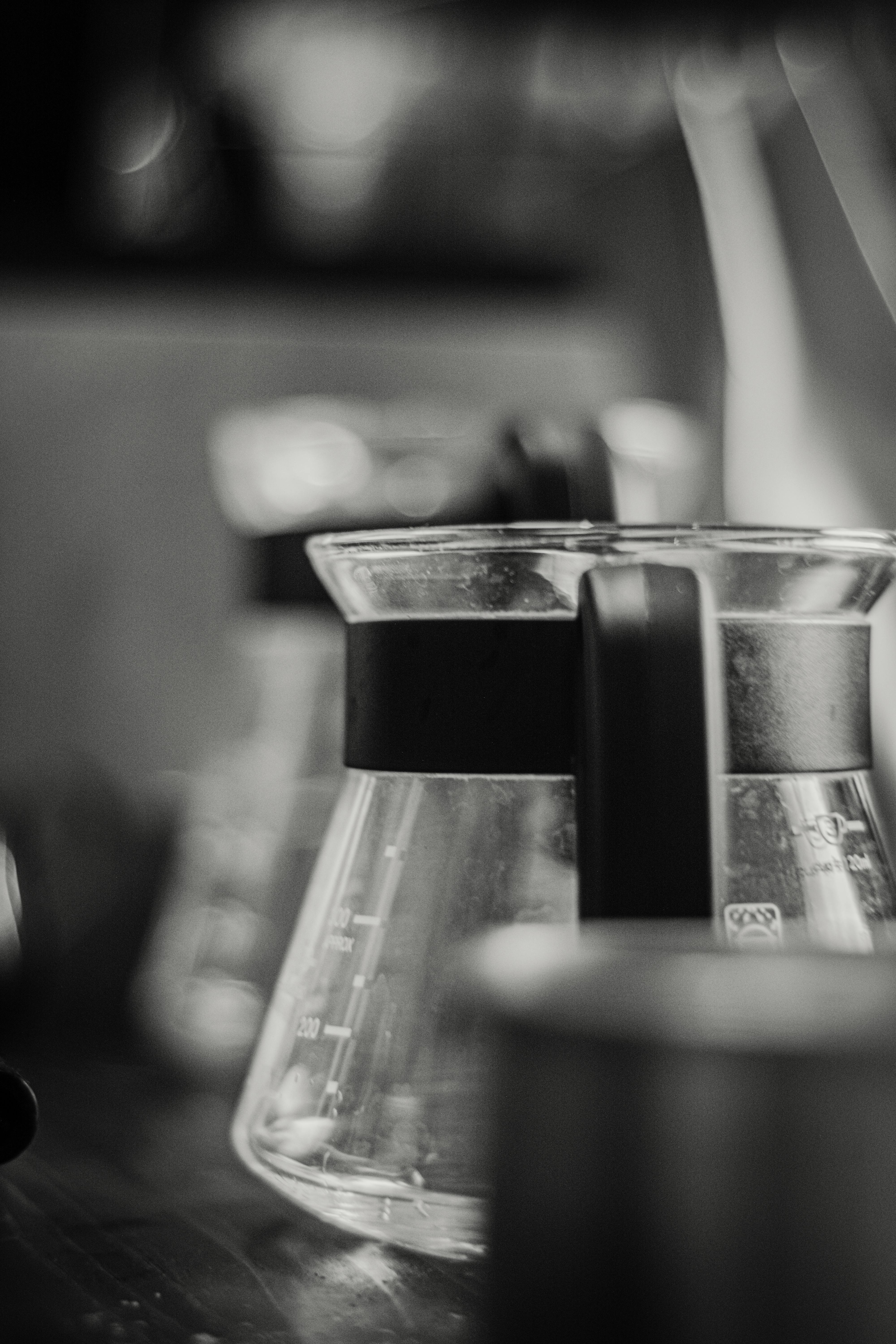 Grayscale Photo of an Empty Coffee Pot · Free Stock Photo