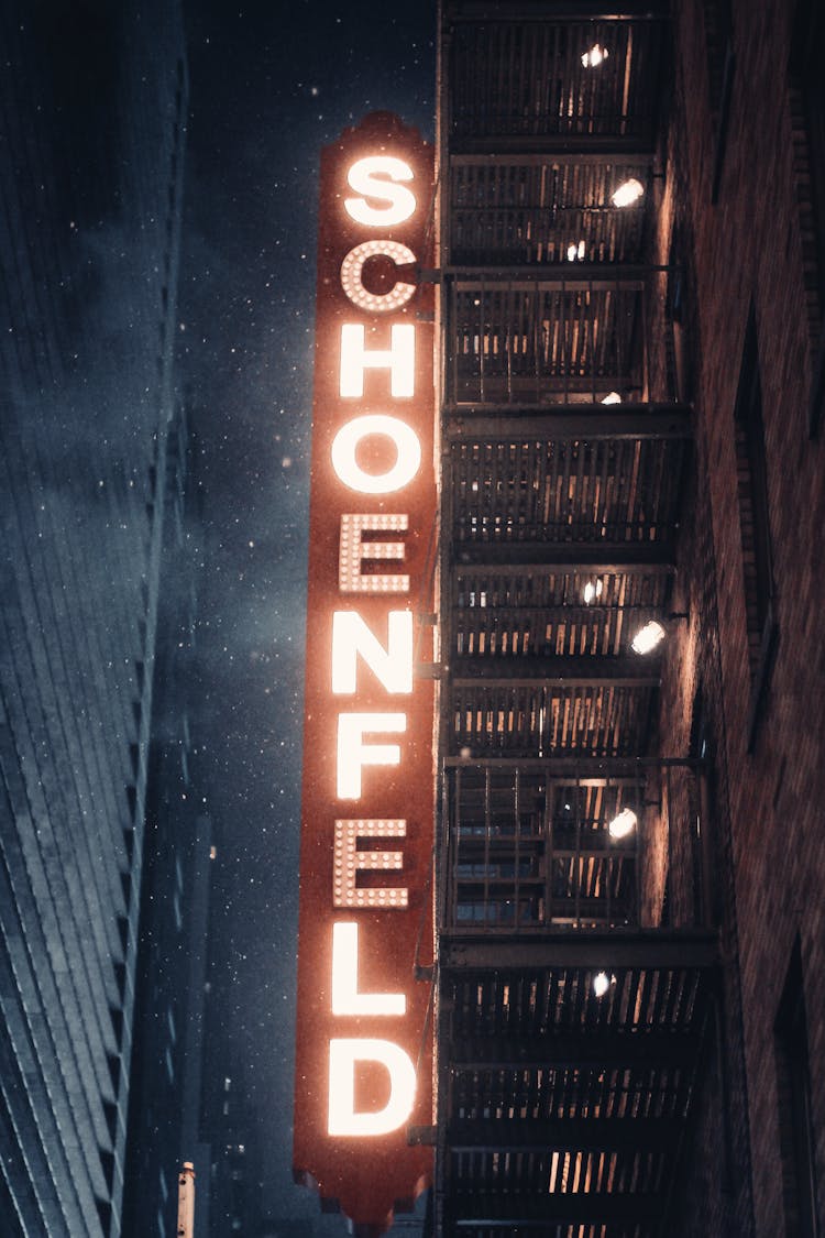 Illuminated Neon At Night