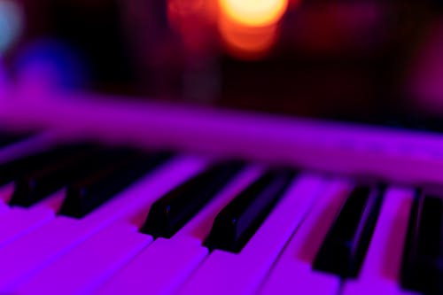 Free Piano Keys in Close Up Photography Stock Photo