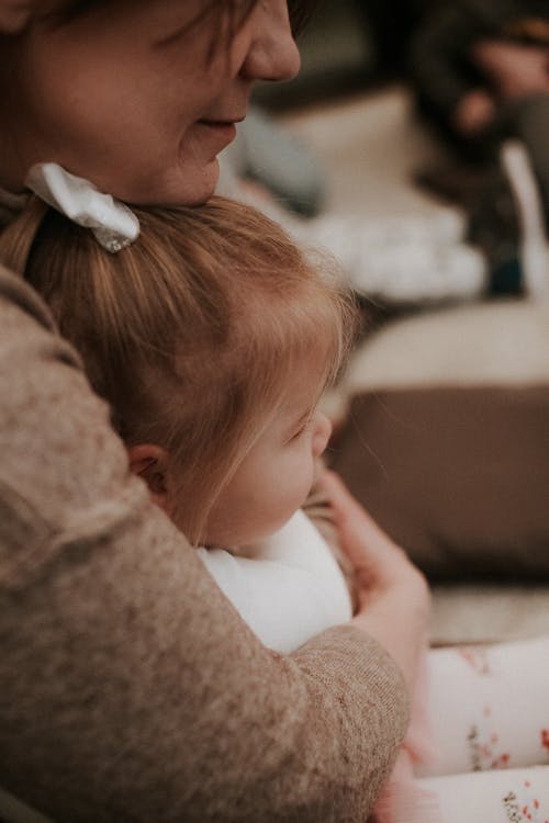 Foto profissional grátis de criança, família, filha