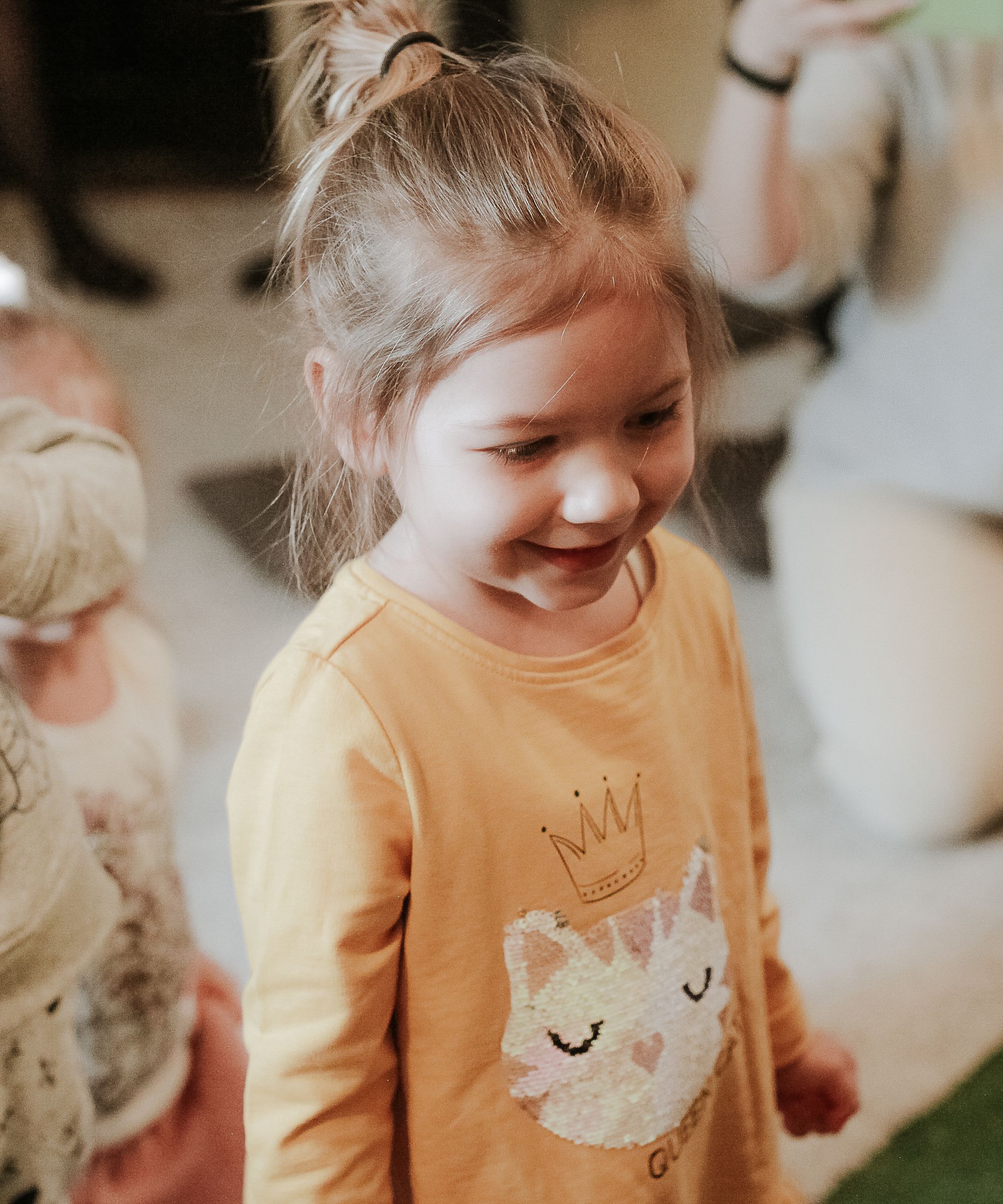 Children playing at a daycare