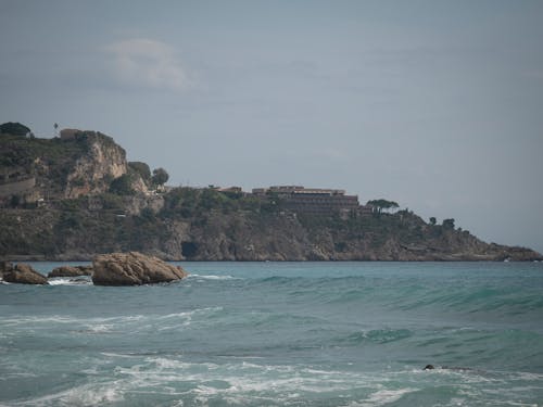 A Cliff by the Ocean