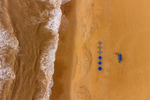 Beach from above