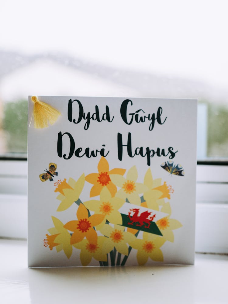 St Davids Day Card