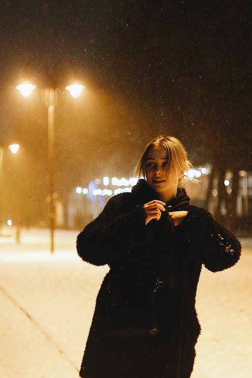 Foto d'estoc gratuïta de abric, hivern, neu
