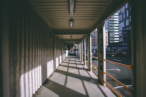 Concrete Hallway