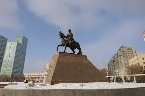 Δωρεάν στοκ φωτογραφιών με astana, άγαλμα, αστικός