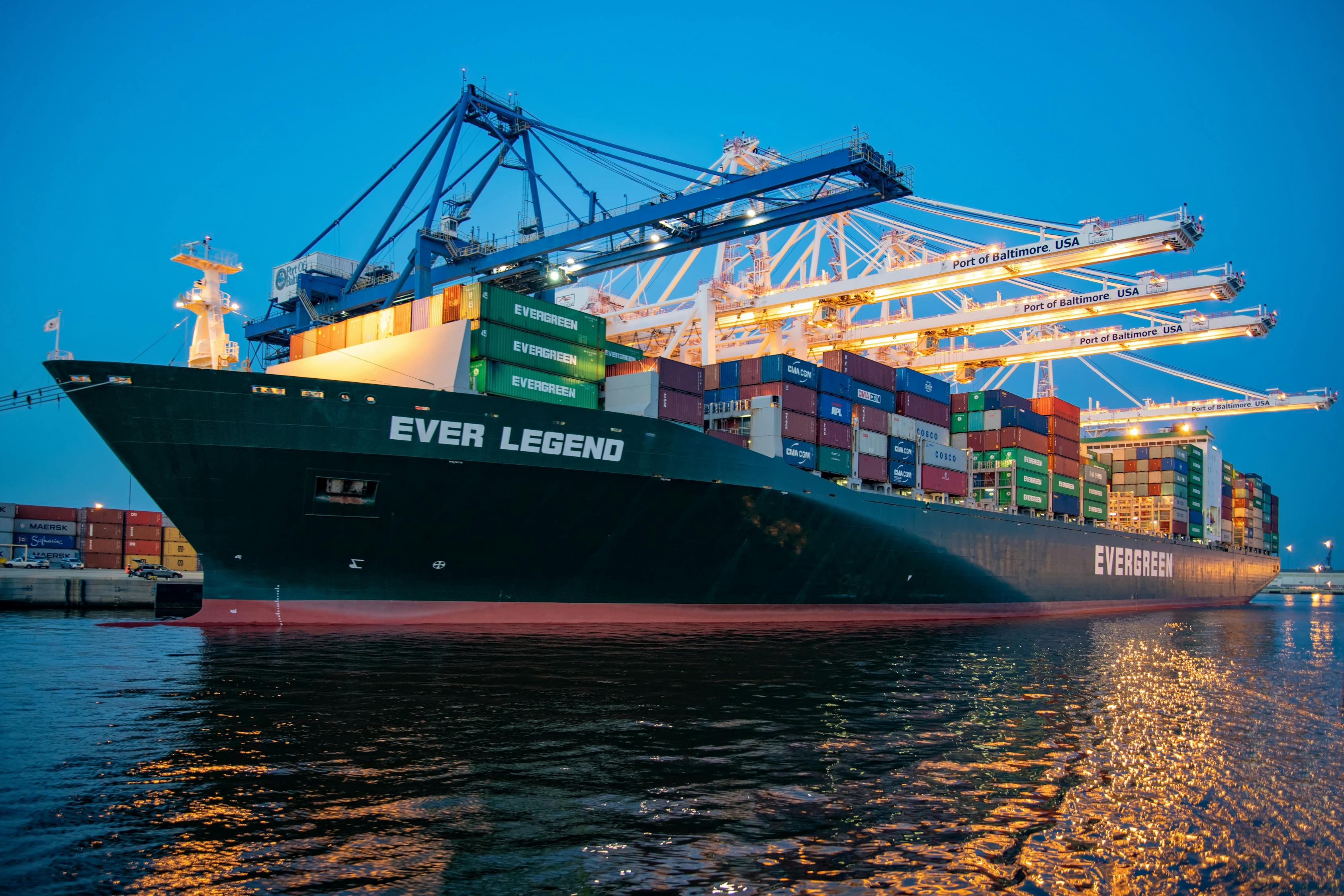 Free Stock Photo Of Cargo Ship Evergreen Port Of Baltimore free-stock-photo-of-cargo-ship-evergreen-port-of-baltimore