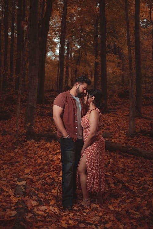 A Couple in a Forest 