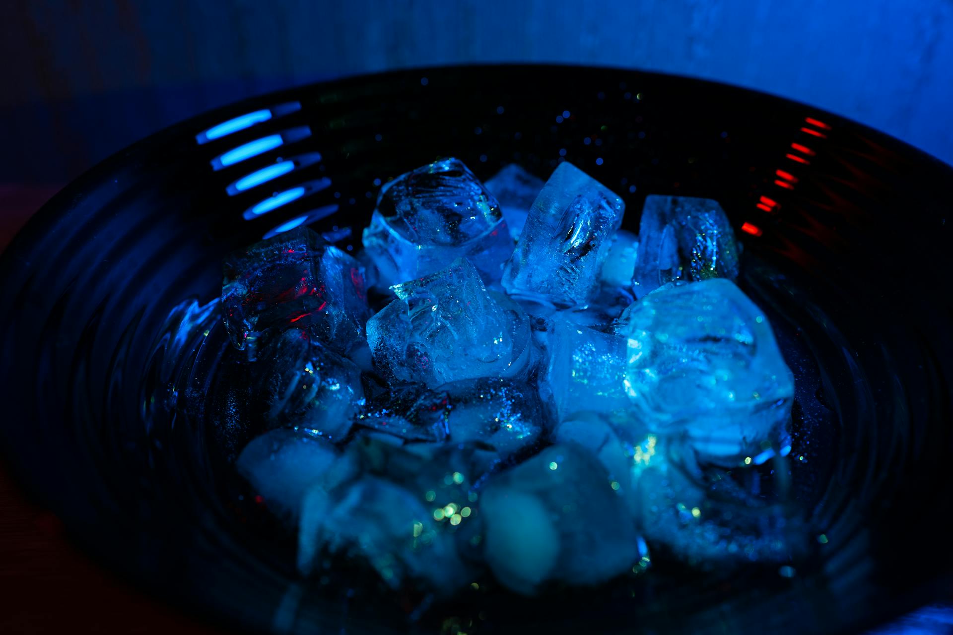 Ice in Bowl