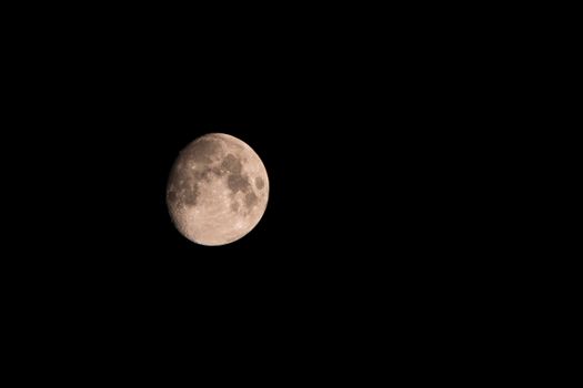 Wanning Gibbous Moon