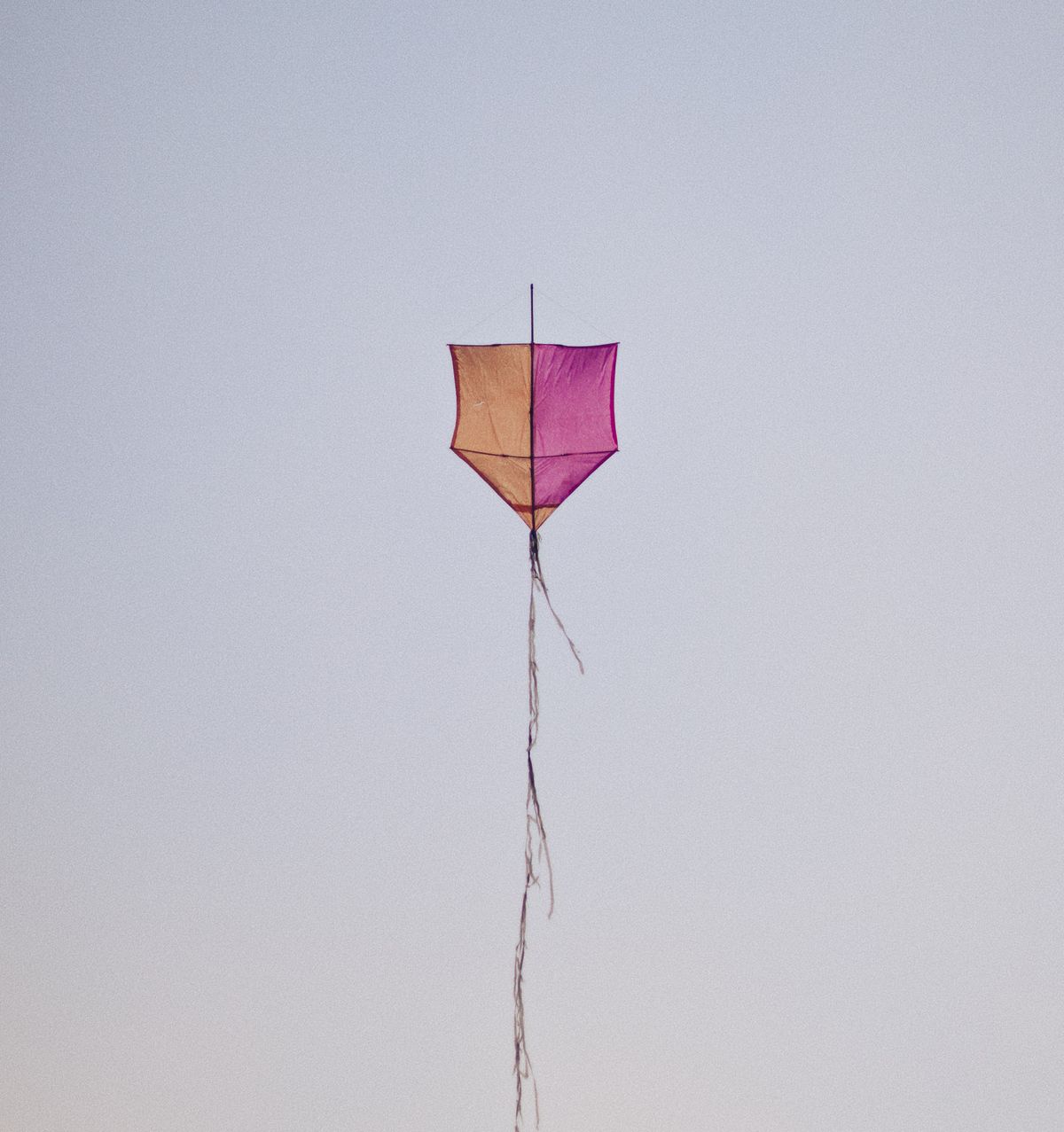Pipa voando no céu