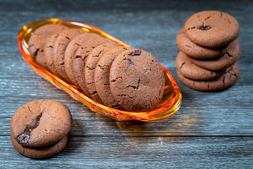 Gratis stockfoto met biscuits, cookies, detailopname Stockfoto