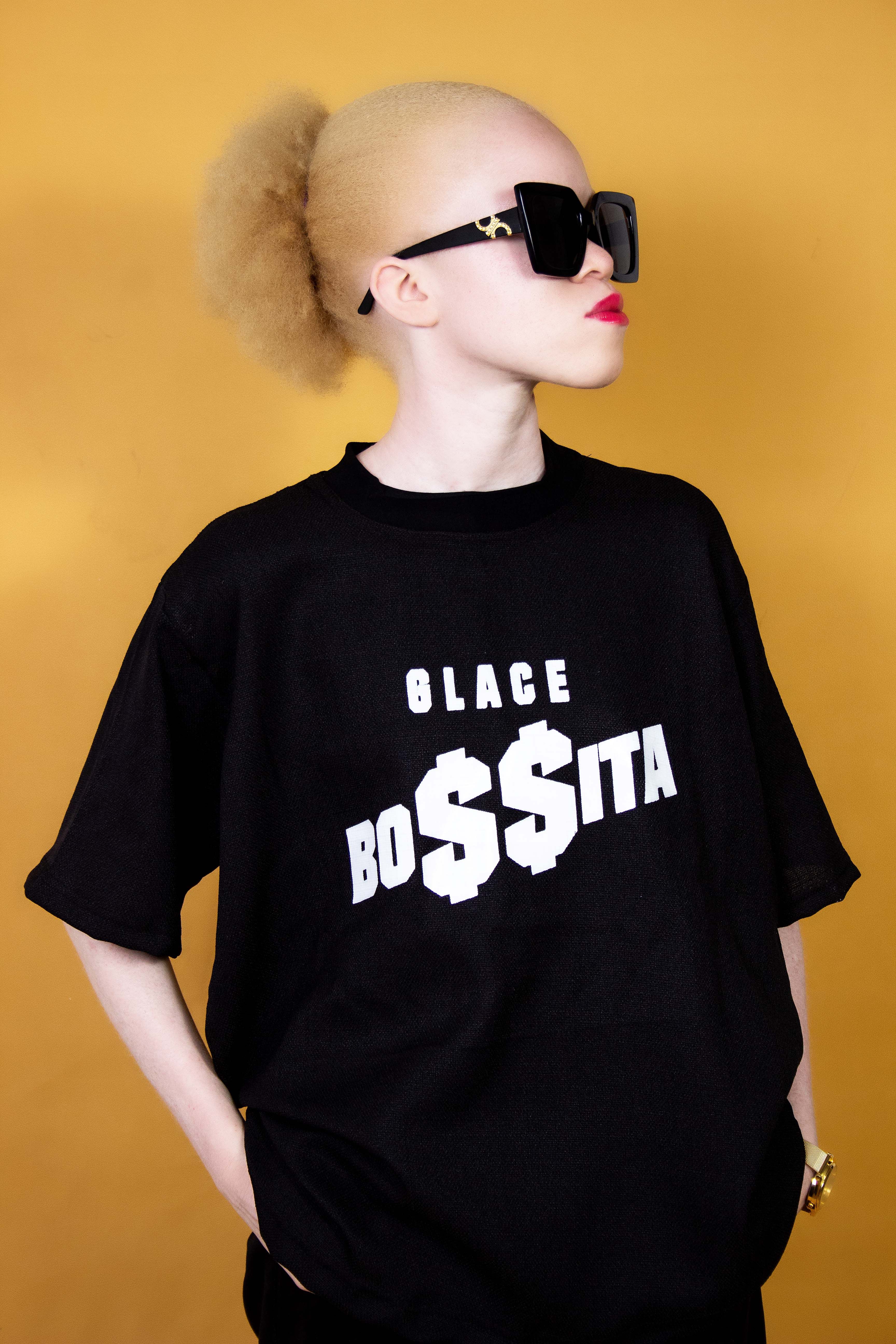 Camiseta Preta Estampada