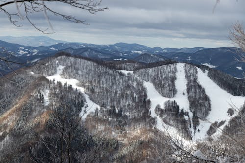 丘陵, 冬季, 天性 的 免費圖庫相片