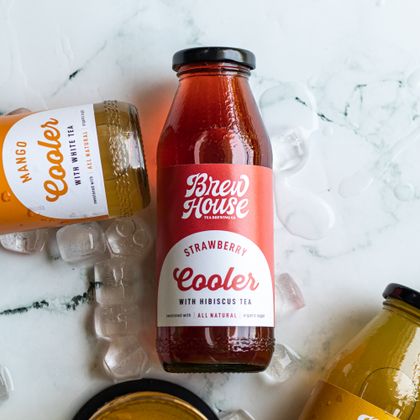 Cold-brew coffee bottles, photo by Art Fidelity on Pexels