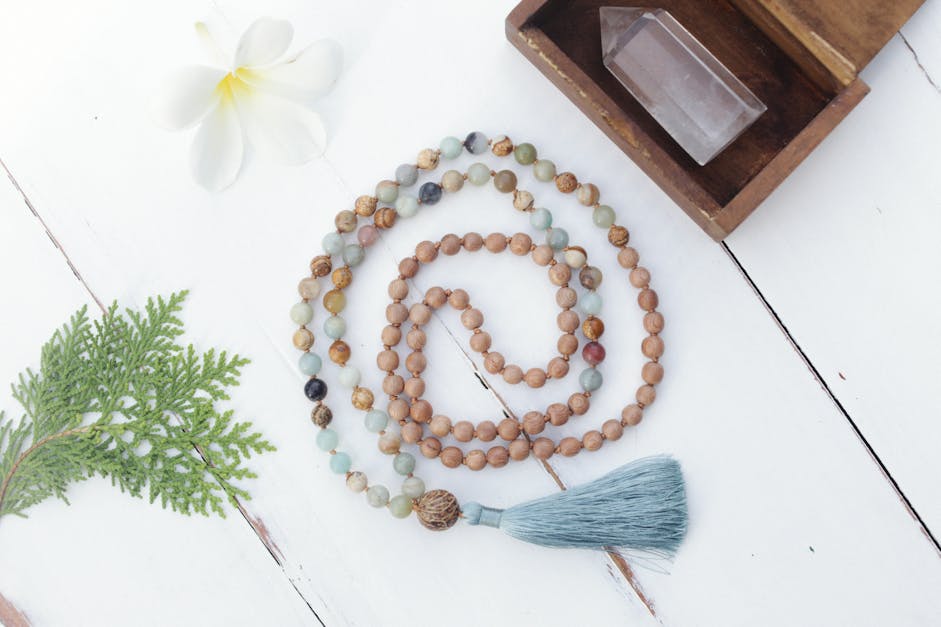 How to make a beaded rope necklace