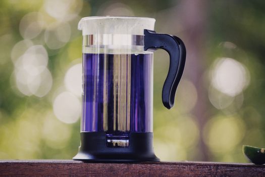 Purple Liquid on a Cup