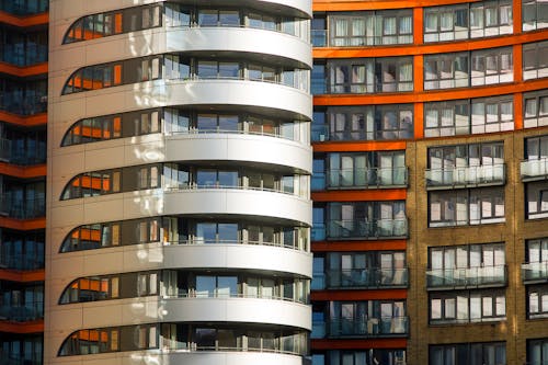 Windows of a High Rise Building